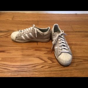Adidas custom suedes super star